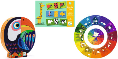 Nouveaux puzzles Djeco pour les enfants